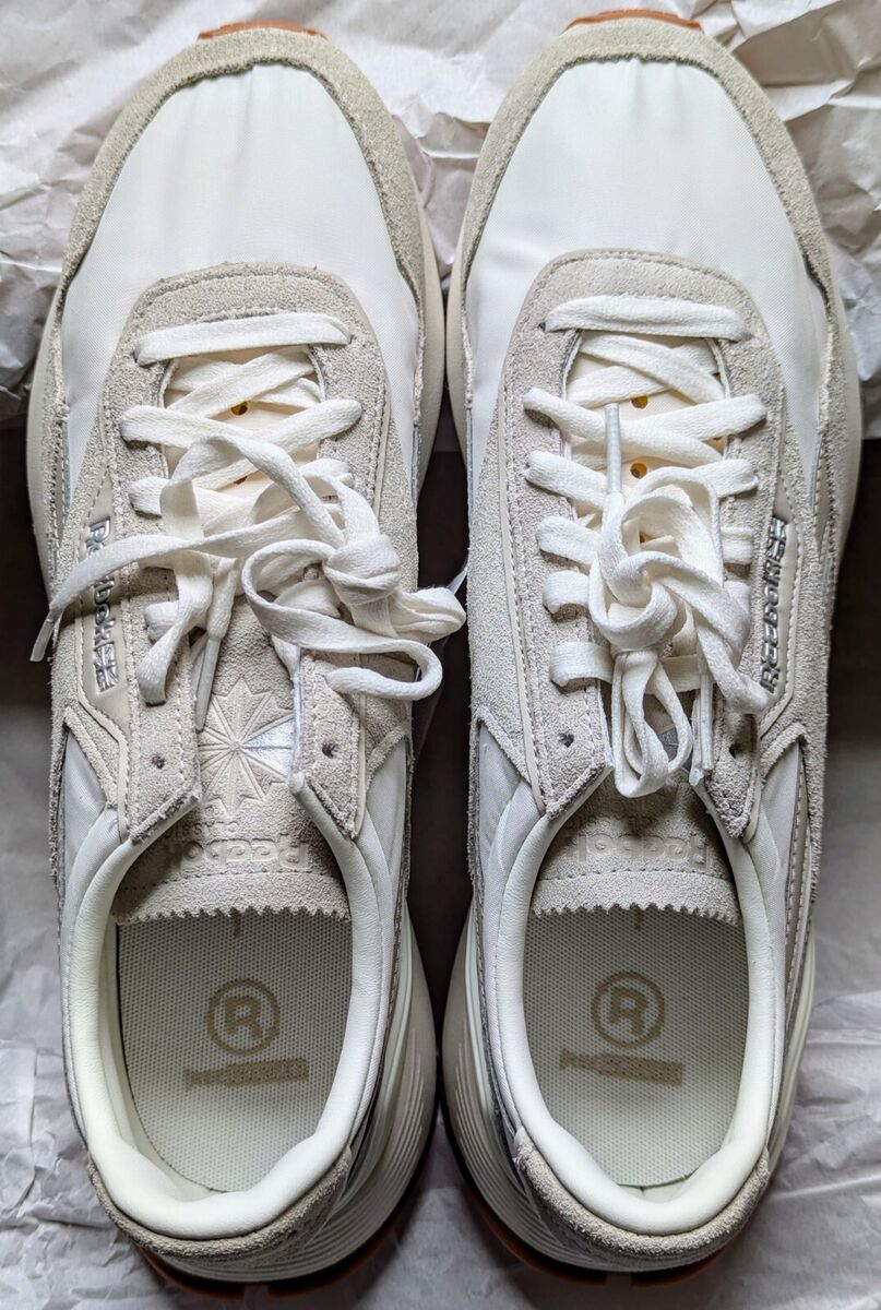 🔥RARE!🔥 Reebok Classic CL Legacy AZ Beige Chalk Stucco 🔥RARE!🔥 Reebok Classic CL Legacy AZ Beige Chalk Stucco