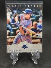 2016 Diamond Kings #142B Corey Seager SP Batting RC