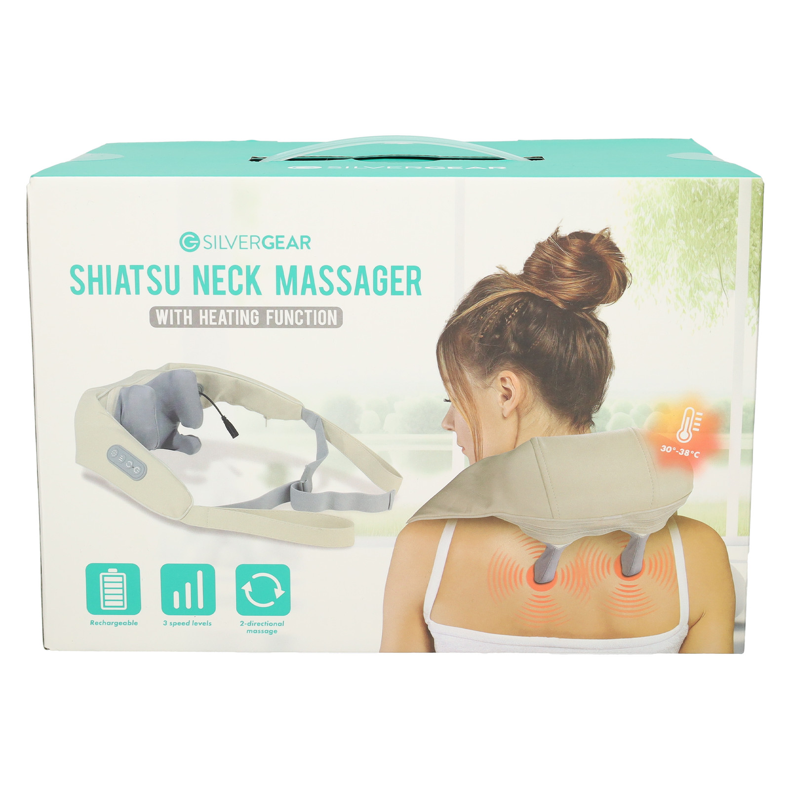 Masseur Shiatsu cou et épaules à utiliser au bureau ou après le sport en voiture