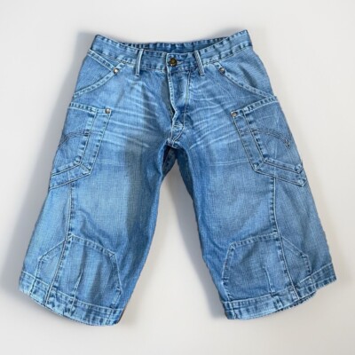 Levi s Engineered Twist Twister Y2K Jeans Jorts Shorts Denim 28'' Taille
