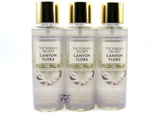 VICTORIA'S SECRET CANYON FLORA BODY MIST SPRAY 8.4 FL OZ LOT OF 3 PCS 