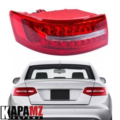 Left Outer LED Tail Lights Rear Brake Lamp For AUDI A6 C6 Sedan 2009 2010 2011