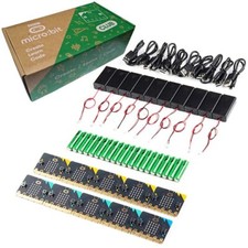 micro:bit v2 Club Kit- 10 micro:bit Boards/10 MicroUSB Cables/10 Battery Holders