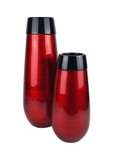 Vasi decorativi laccati a mano.