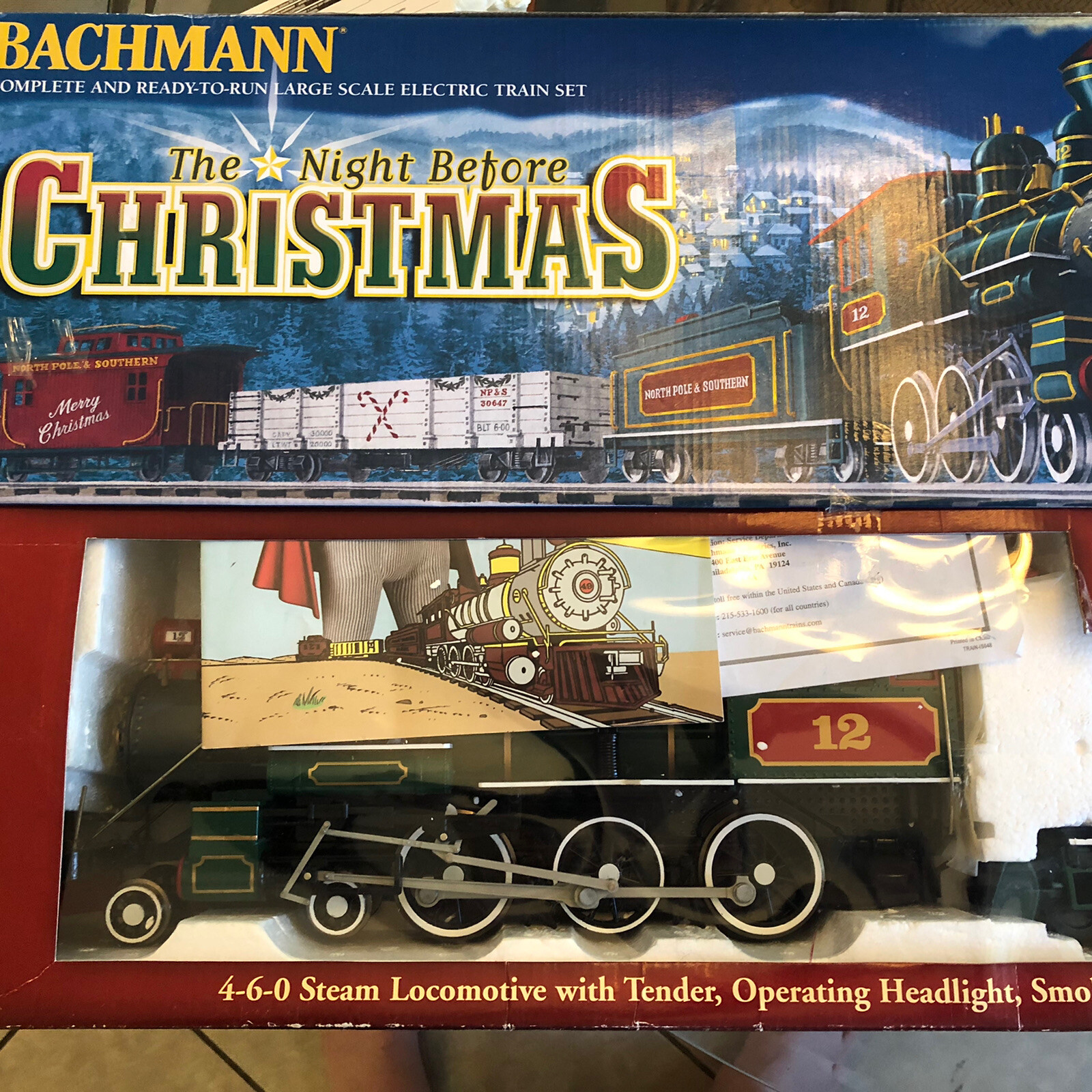 large scale electric train sets
