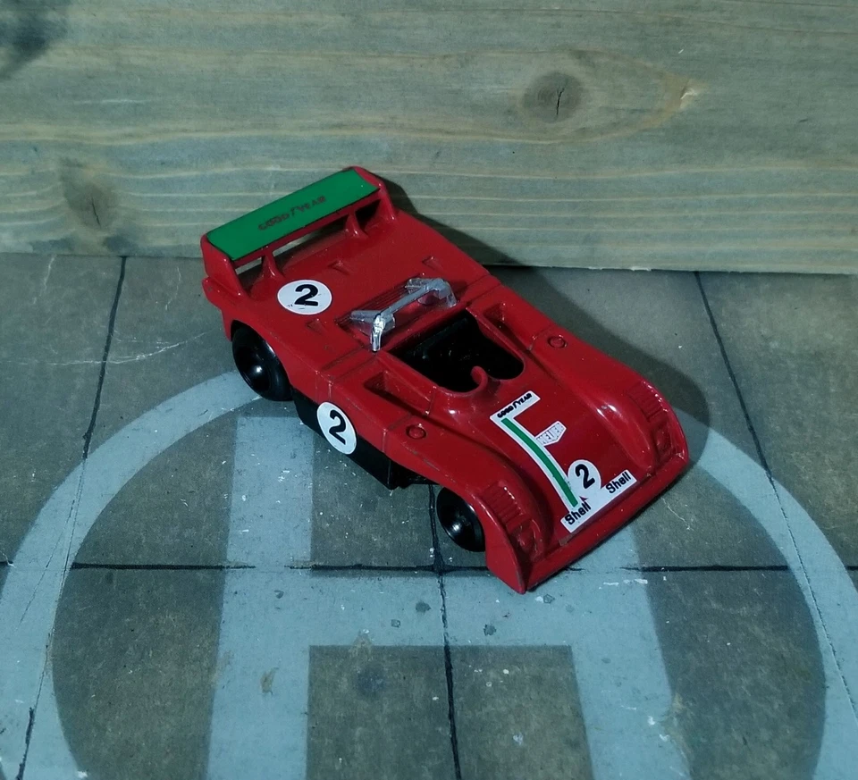 POLISTIL Club 33 RJ.33 FERRARI 312 PB Scala 1:55 Made in Italy 1973 A. MERZARIO - Immagine 2 di 4