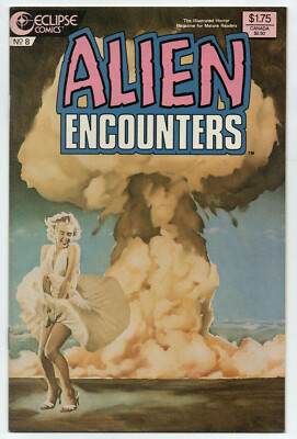 ALIEN ENCOUNTERS 8 - MARILYN MONROE COVER (MODERN AGE 1986) - 9.0
