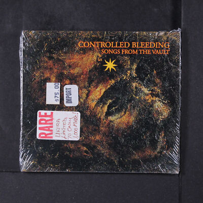 CONTROLLED BLEEDING: songs from the vault DARK VINYL CD Sealed