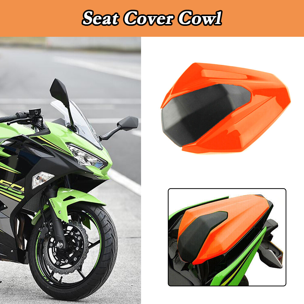 Rear Seat Cover Cowl Tail Motor Orange Fits For Kawasaki Ninja400 Z400