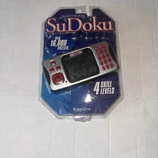 NEW Sudoku Puzzle Hand Held Electronic Game 16000 Puzzles, Excalibur Electronics