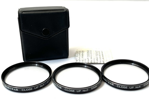 55mm (+1+2+4) ROKUNAR CLOSE-UP CAMERA FILTER LENS SET - Picture 2 of 2