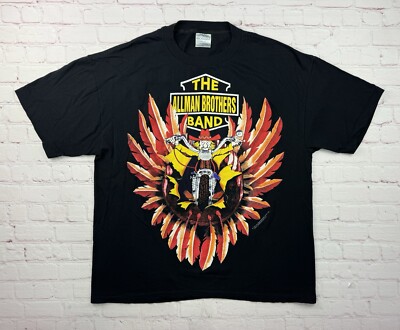 Vintage Allman Brothers 1992 Summer Tour 2 Sided T Shirt Vintage Allman Brothers 1992 Summer Tour 2 Sided T Shirt
