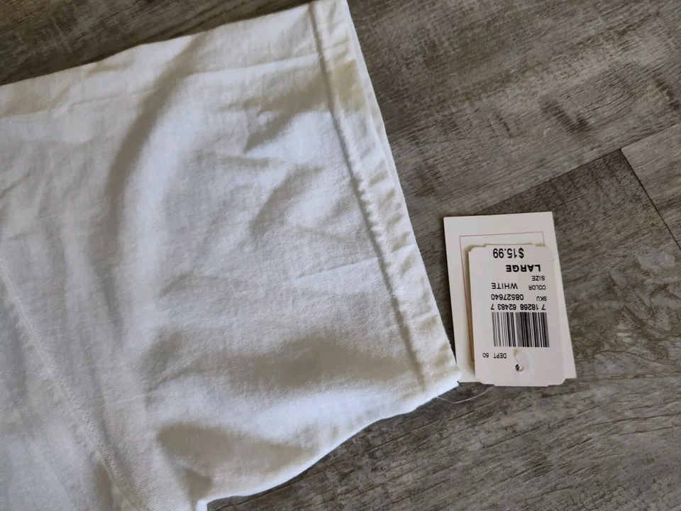 Мужская рубашка Green Bay Packers L белая 2007 NFC North Division логотип чемпионов новая с ценниками - Изображение 3 из 4