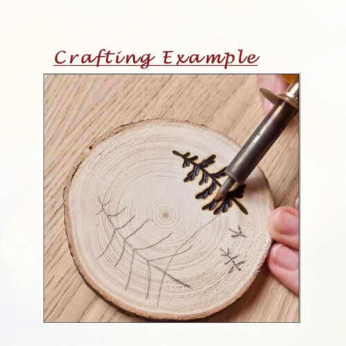 Wood Slices for Crafts Wood Coaster Plinth Round Wooden Crafting Discs 10cm - Picture 3 of 10