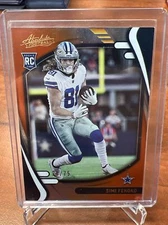 2021 Panini Absolute Rookies Spectrum Orange /75 Simi Fehoko #141 Rookie RC