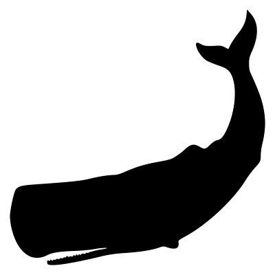 Whale V2 Vinyl Decal Sticker | Humpback Killer Ocean Animal Cetacean