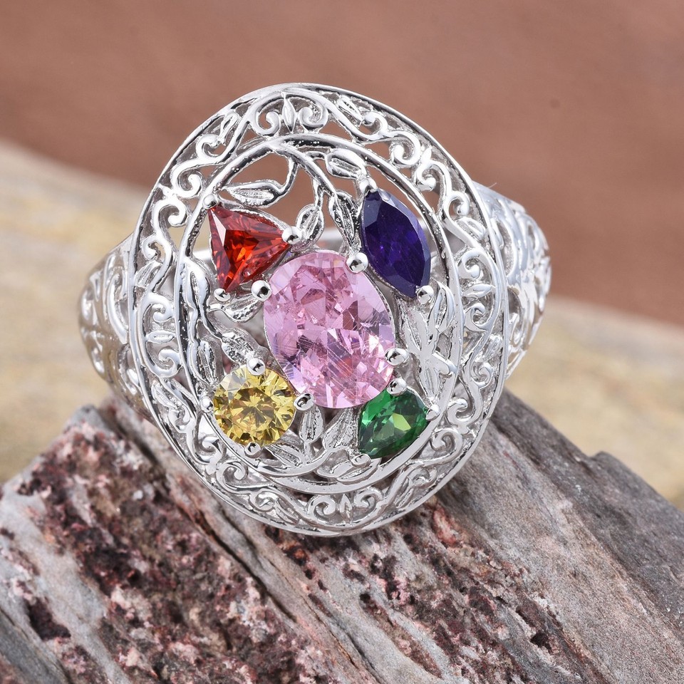 MULTI COLOR RING 7 #size7rings #size7ring #size7 #rings #ring # ...