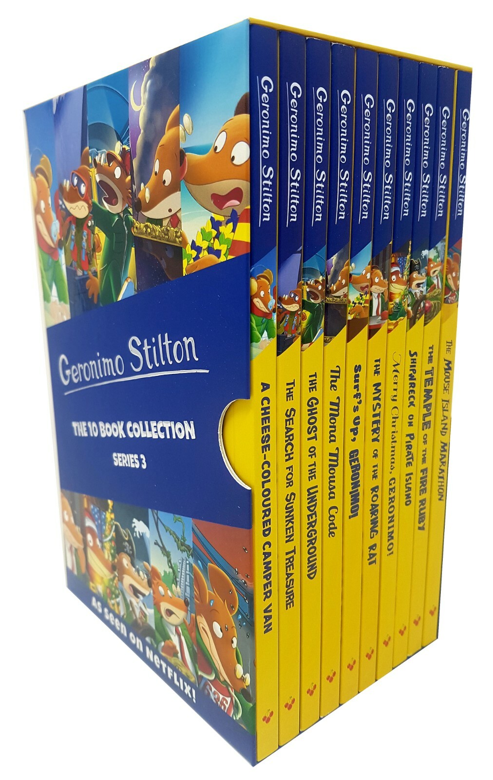 Geronimo Stilton Series 3 Collection 10 Books Box Set (A Cheese-Coloured Camper - Image 3