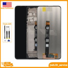 LCD Display Touch Screen Digitizer  Frame For Motorola Moto G 5G 2022 XT2213-3