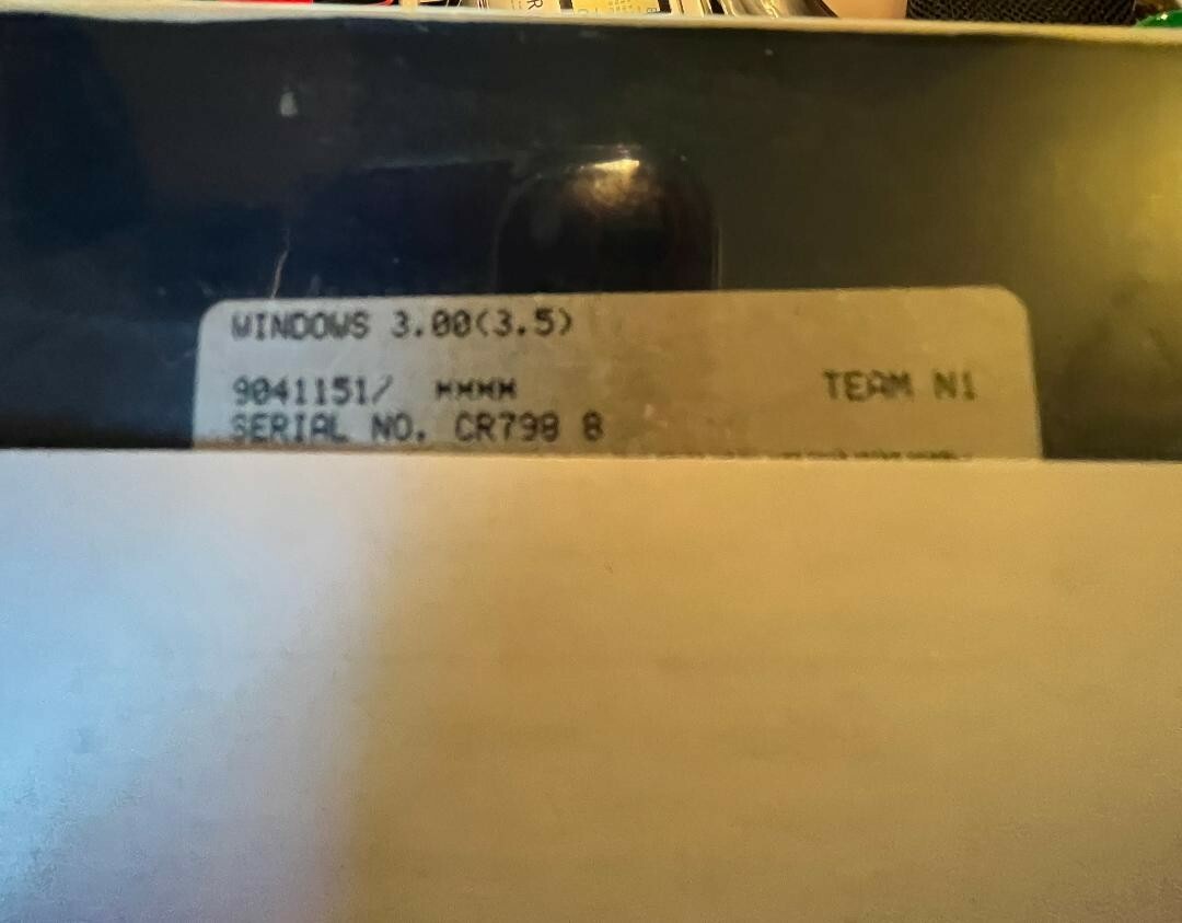 【動作・インストール確認済】Microsoft Windows 3.0 A 完品 Microsoft Windows 3.0 New Big Box Sealed 3.5