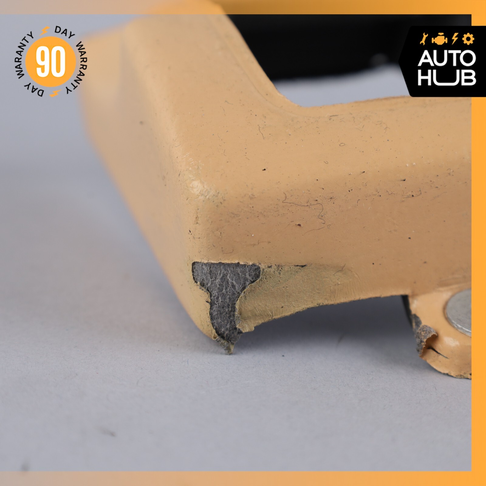 08-19 Maserati GranTurismo M145 Headlight Control Switch Trim Cover Beige OEM