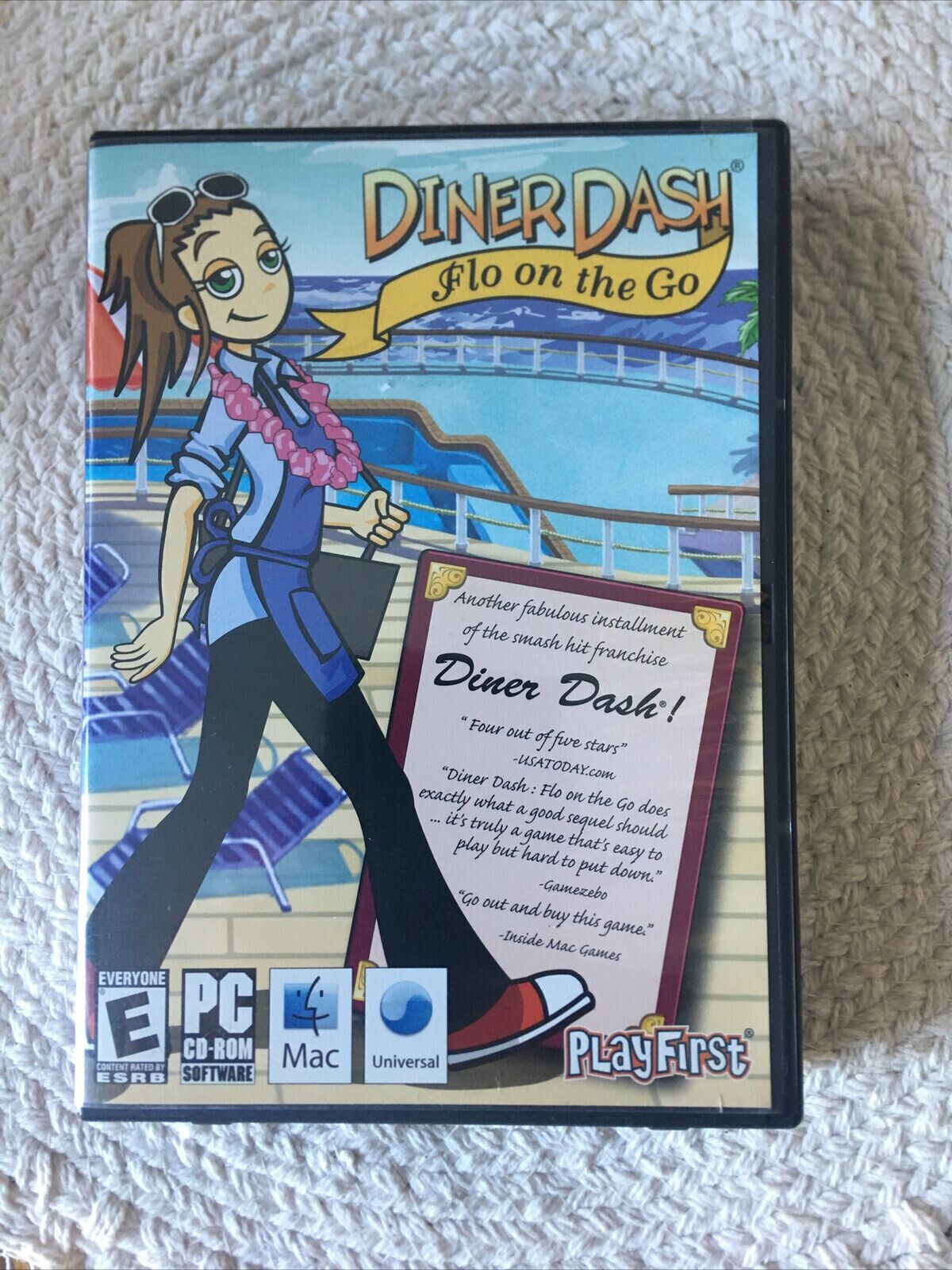 Diner Dash Flo on the Go & Diner Dash Hometown Hero Jewel Case PC