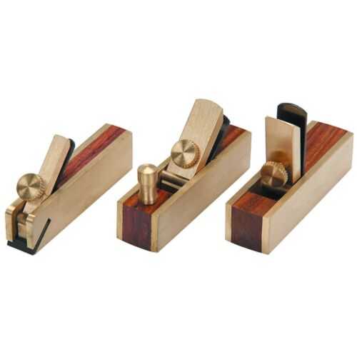 3&#034; Mini Brass Bullnose Scraper Block Plane Wood Working Craft Planar Tool Set