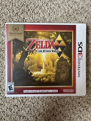 The Legend of Zelda A Link Between Worlds Nintendo 3DS - Complete