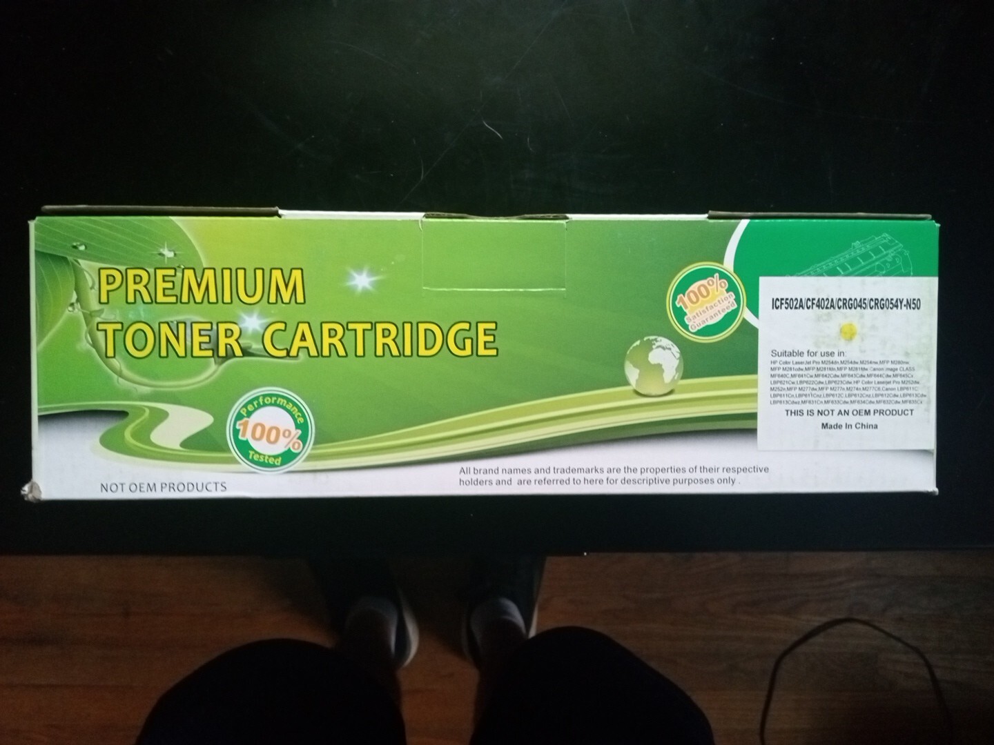 HP 201A Yellow CF402A Toner Cartridge New Sealed for M277dw M252dw M277n M252 Printers-image