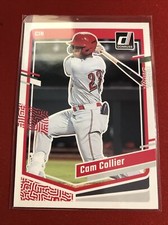 2023 Panini Donruss Prospect Cam Collier #127 Cincinnati Reds
