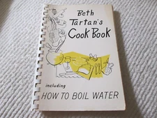 Beth Tartan’s Cook Book 1981 Spiral Bound Cookbook