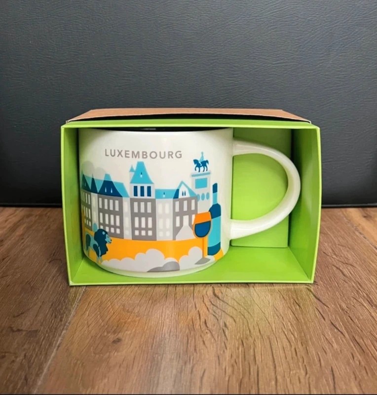 Mug Starbucks Luxembourg idée cadeau collector boîte incluse pour amateur de café