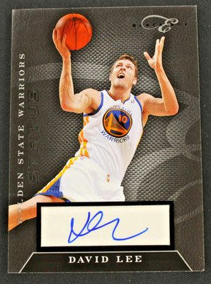 2011 Panini Elite Black Box Status Auto DAVID LEE 23/24