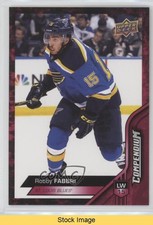 2016-17 Upper Deck Compendium Red Robby Fabbri #227 READ l1s