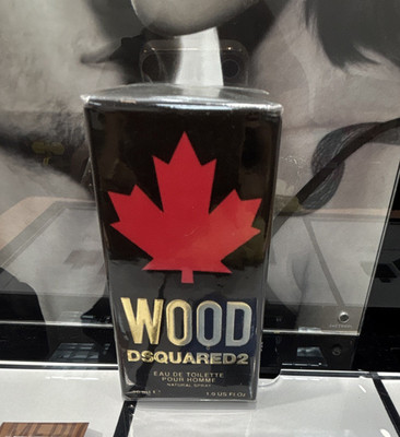 Dsquared2 Wood Pour Homme Eau de Toilette Spray, Regular Size 1.0 fl oz
