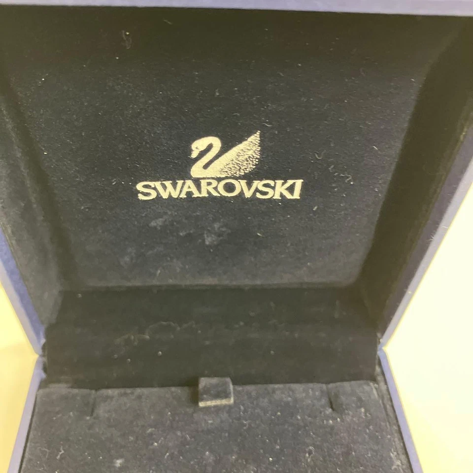 Collana con fiori Swarovski argento cristallo regolabile accessori eleganti C123 - Immagine 4 di 4