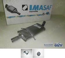 IMASAF Auspuff Mitteltopf für Mercedes A-Klasse CDI A160 + A180 W169 2004- IMASAF Auspuff Mitteltopf für Mercedes A-Klasse CDI A160 + A180 W169 2004-