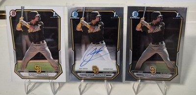 2026 Bowman Chrome Truitt Madonna #CPA-TM 1st Auto Padres + 2 EXTRA Bowman First