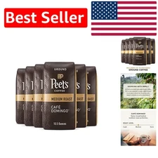Gourmet 100% Arabica Café Domingo Coffee – 6 x 10.5 Ounce Bags for Coffee Lovers