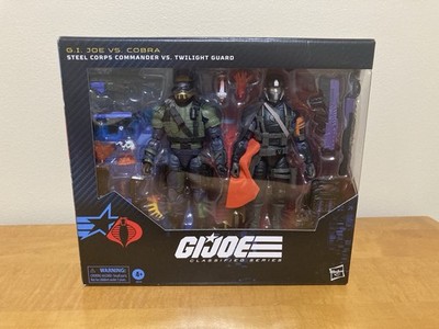 G. I. Joe 6  Classified Series Steel Corps Commander vs Twilight Guard #141