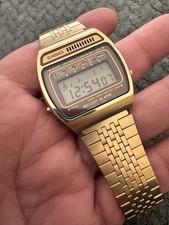 Montre vintage collector gold CASIO 82 H104G Melody 1980 made in Japan