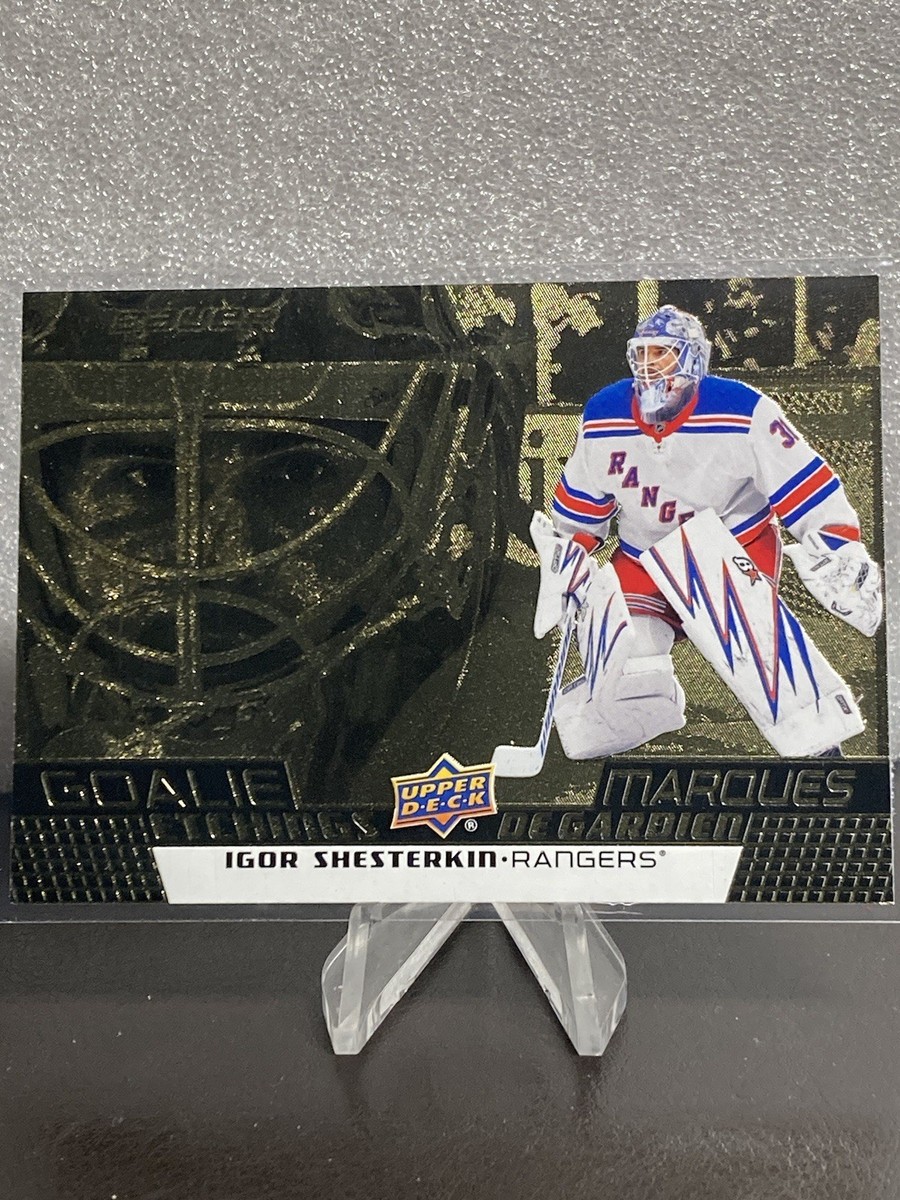 2025-26 Upper Deck Tim Hortons Goalie Etchings Igor Shesterkin #GE