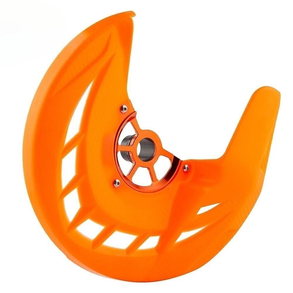 New Front Axle Brake Disc Guard For KTM 125 150 250 300 450 SX SXF XC XC-F EXC Foto 3 de 4