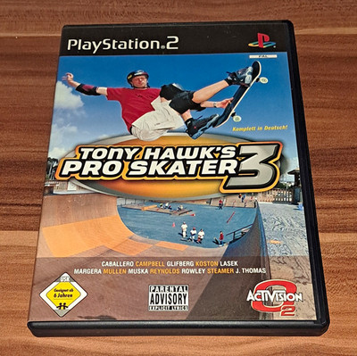Activision Tony Hawk's Pro Skater 3 PS2 PAL USK 6 SLES-50670 mit Handbuch