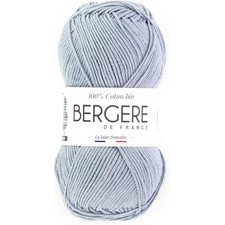 Pelote de laine - Grisou - 100% coton bio - 3mm - Tricot et crochet - Bergère de