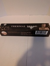 Hair Straightener Brush HS-225 6 Temperature Settings Black Gold