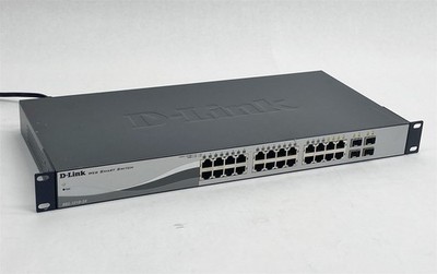 D-Link DGS-1210-24 24-Port Managed L2 Gigabit Network Web Smart Switch