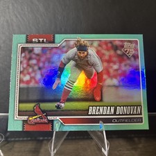 2026 Topps Series 1 - Brendan Donovan #26 Aqua Holo Foil