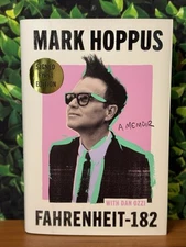 -NEW & IN HAND- Mark Hoppus Fahrenheit 182 A Memoir Signed 1st Edition Hardback
