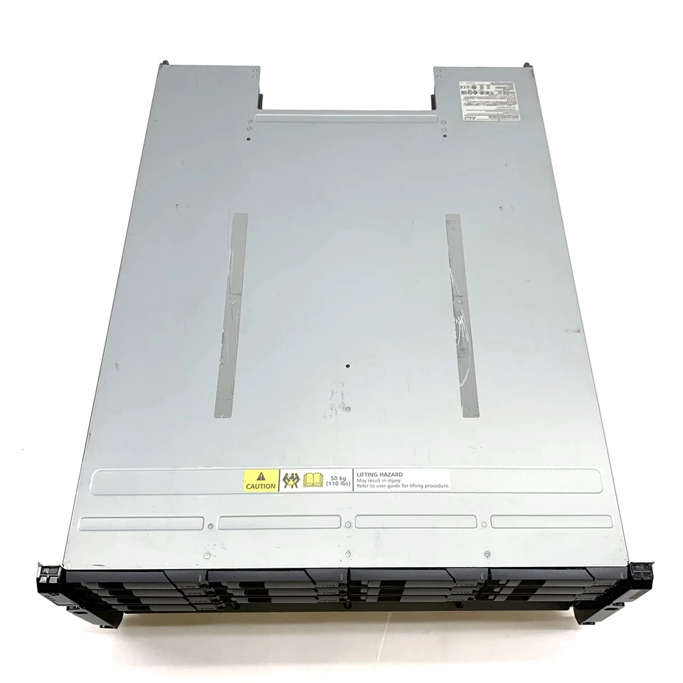 NetApp NAJ-0801 24-Bay Storage Shelf 3.5" HDD Disk Array 2x IOM6 Control 13 Tray - Image 3 of 4